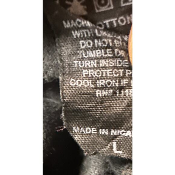 David Bowie Full Front Graphic Tee, Vintage Style Fade, Bay Island, Unisex Large - Picture 6 of 6